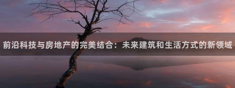 新宝5入口：前沿科技与房地产的完美结合：未来建筑和生活方式的