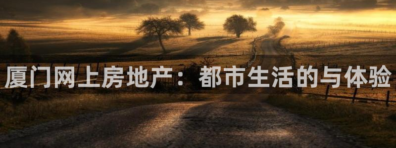5新宝：厦门网上房地产：都市生活的与体验