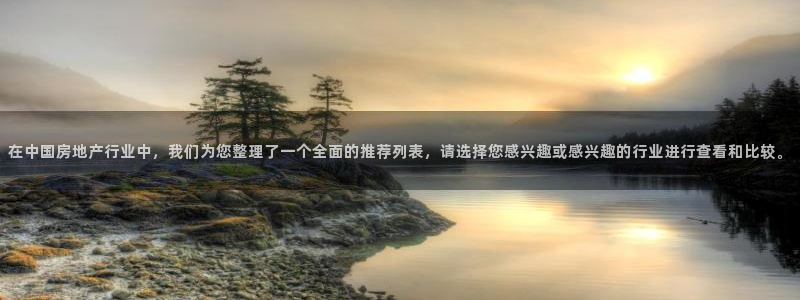 新宝5d：在中国房地产行业中，我们为您整理了一个全面的推荐列