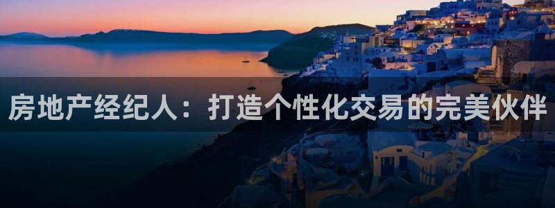 新宝5测速登录：房地产经纪人：打造个性化交易的完美伙伴