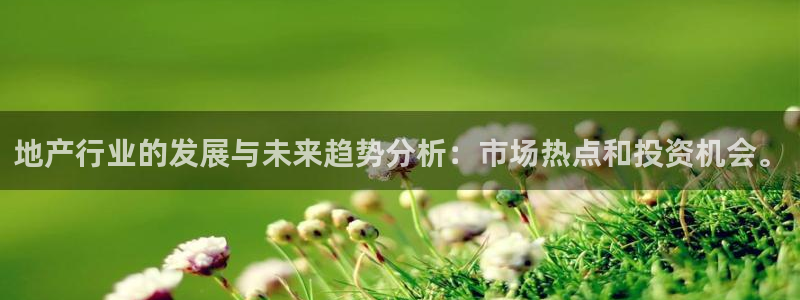 新宝5培训：地产行业的发展与未来趋势分析：市场热点和投资机会