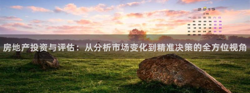 新宝5app手机下载：房地产投资与评估：从分析市场变化到精准