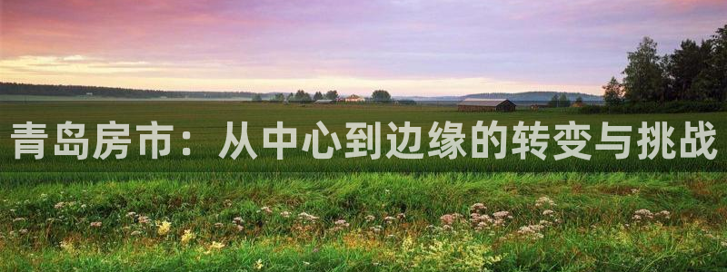 新宝5注册链接：青岛房市：从中心到边缘的转变与挑战